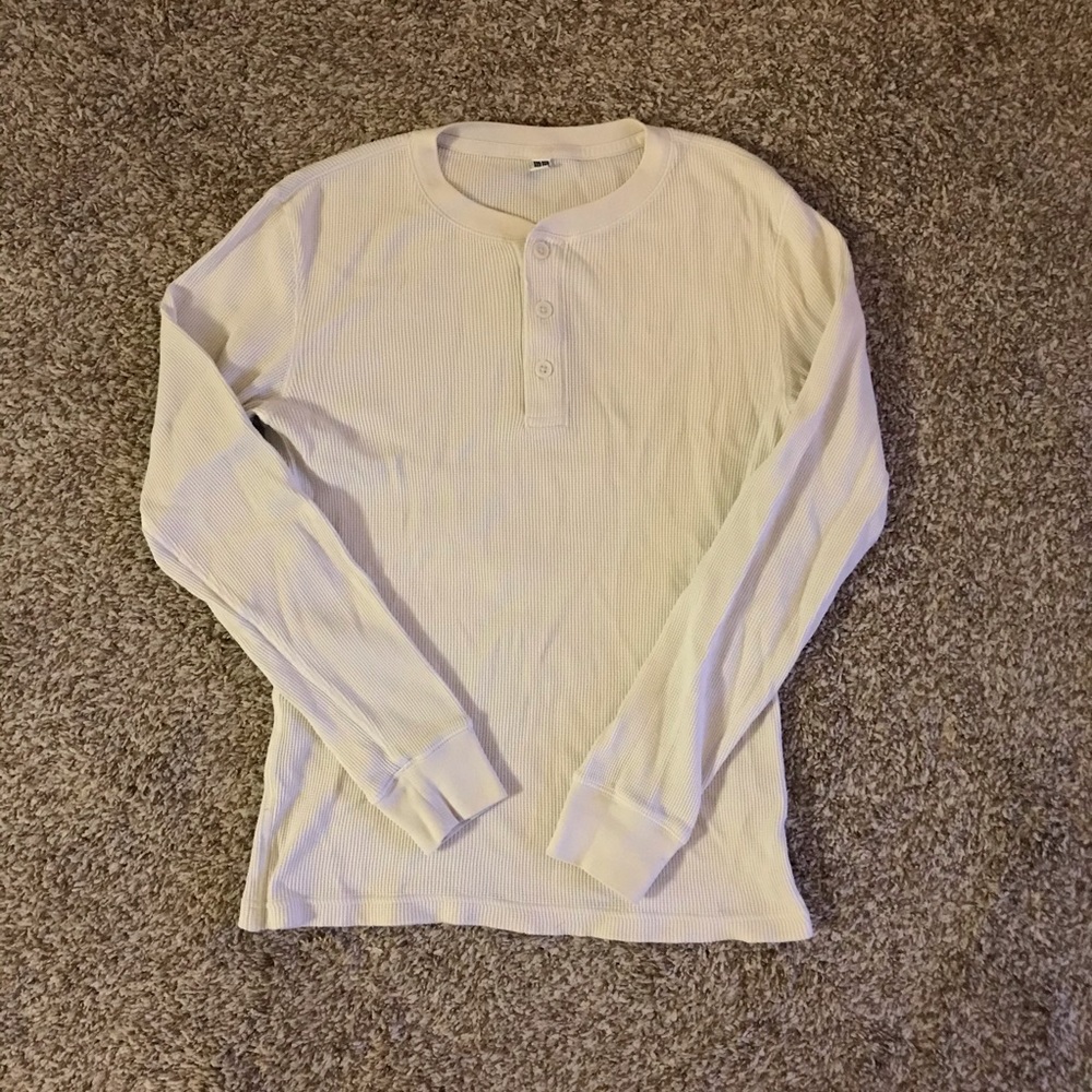 Men's Long Sleeve Henley